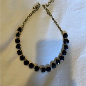Jcrew blue bubble necklace